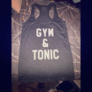 Fun gym tank!